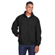 M740 Harriton Adult Fleece-Lined Nylon Jacket