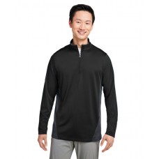 M786 Harriton Men's Flash Snag Protection Plus IL Colorblock Quarter-Zip