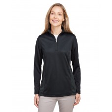 M786W Harriton Ladies' Flash Snag Protection Plus IL Colorblock Quarter-Zip