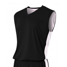 N2320 A4 Adult Reversible Moisture Management Muscle Shirt
