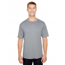 N3381 A4 Adult  Topflight Heather Performance T-Shirt