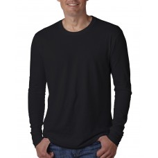 N3601 Next Level Apparel Men's Cotton Long-Sleeve Crew