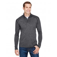 N4010 A4 Men's Tonal Space-Dye Quarter-Zip