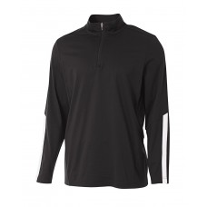 N4262 A4 Adult League Quarter-Zip Jacket
