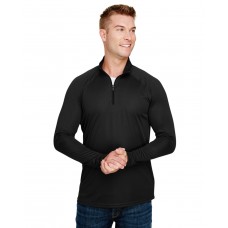 N4268 A4 Adult Daily Polyester Quarter-Zip