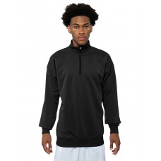 N4282 A4 Adult Sprint Fleece Quarter-Zip