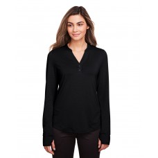 NE400W North End Ladies' JAQ Snap-Up Stretch Performance Pullover