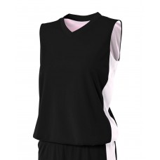 NW2320 A4 Ladies' Reversible Moisture Management Muscle Shirt