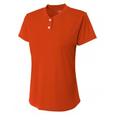 NW3143 A4 Ladies' Tek 2-Button Henley Shirt