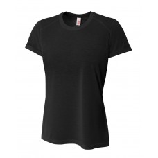 NW3264 A4 Ladies' Short Sleeve Spun Poly T-Shirt