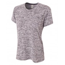 NW3296 A4 Ladies' Space Dye Tech T-Shirt