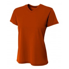 NW3402 A4 Ladies' Sprint Performance V-Neck T-Shirt