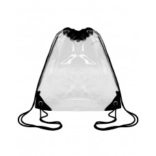 OAD5007 Liberty Bags Clear Drawstring Bag