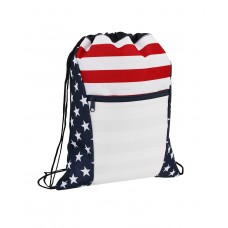 OAD5050 OAD Patriotic Drawstring Bag
