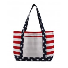 OAD5052 OAD Patriotic Beach Tote Bag