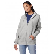 P180 Hanes Adult EcoSmart® Full-Zip Hooded Sweatshirt