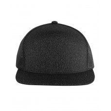 P710 Pacific Headwear Heathered Arch Trucker Snapback Cap