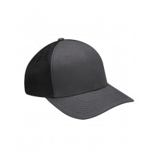 PR102 Adams Brushed Cotton/Soft Mesh Trucker Style Cap