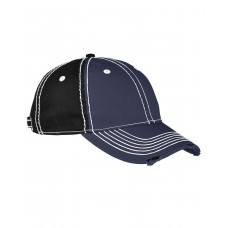 RM102 Adams Adult Distressed Rambler Cap