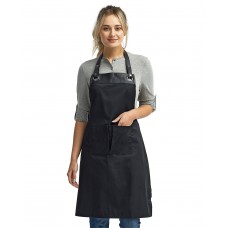 RP123 Artisan Collection by Reprime Espresso Bib Apron