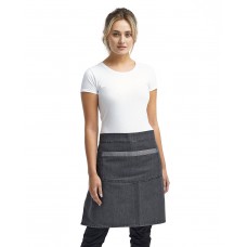 RP128 Artisan Collection by Reprime Unisex Domain Contrast Denim Waist Apron