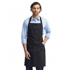RP132 Artisan Collection by Reprime Unisex Cotton Chino Bib Apron