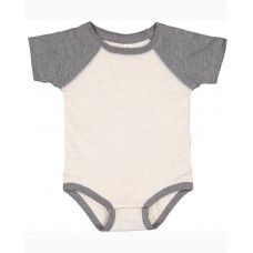 RS4430 Rabbit Skins Infant Baseball Bodysuit