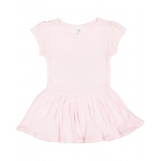 RS5320 Rabbit Skins Infant Baby Rib Dress