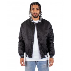 SHVBJ Shaka Wear Men's Varsity Bomber Jacket
