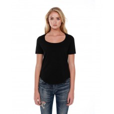 ST1019 StarTee Ladies' U-Neck T-Shirt
