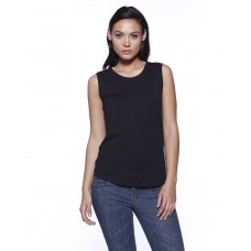 ST1452 StarTee Ladies' CVC Sleeveless T-shirt