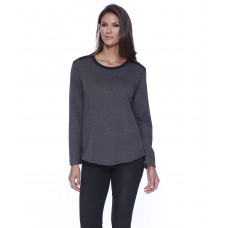 ST1472 StarTee Ladies' CVC Melrose Long-Sleeve T-Shirt