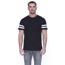 ST2430 StarTee Men's CVC Stripe Varsity T-Shirt