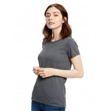 US100R US Blanks Ladies' USA Made Recover Yarn Crewneck T-Shirt