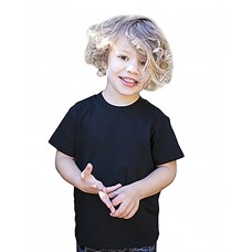 US2001K US Blanks Toddler USA Made Organic Cotton Crewneck T-Shirt
