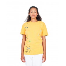 US4004 US Blanks Unisex USA Made Garment-Dyed Paint Splatter T-Shirt