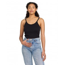 US532OR US Blanks Ladies' USA Made Organic Cotton Rib Tank Top