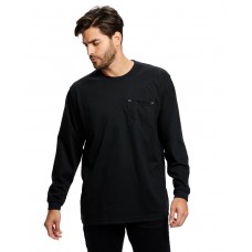 US5544 US Blanks Men's USA Made Flame Resistant Long-Sleeve Pocket T-Shirt