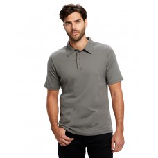 US5580 US Blanks Men's USA Made Jersey Interlock Polo Shirt