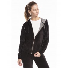 US565 US Blanks Ladies' USA Made Velour Full-Zip Hoodie