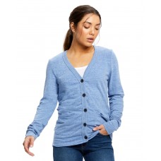 US950 US Blanks Ladies' USA Made Long-Sleeve Cardigan