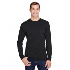 W120 Hanes Adult Workwear Long-Sleeve Pocket T-Shirt