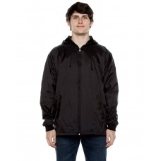 WB103RB Beimar Drop Ship Unisex Nylon Full Zip Hooded Jacket