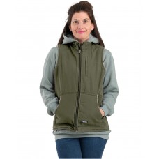 WV15 Berne Ladies' Sherpa-Lined Softstone Duck Vest