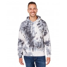 8861JA J America Adult Tie-Dye Pullover Hooded Sweatshirt