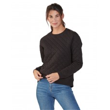 R08 Boxercraft Ladies' Quilted Jersey Sweatshirt